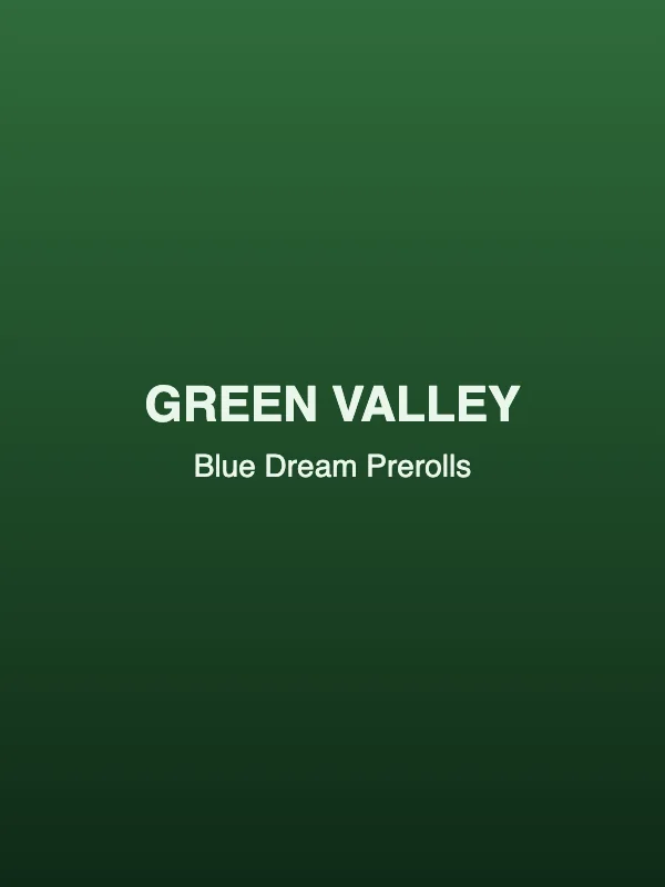 Green Valley Blue Dream Prerolls 10pk